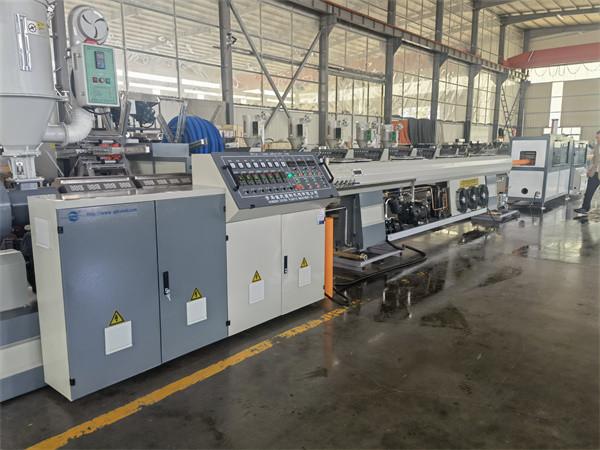 Sewage Corrugated Pipe Extrusion Line with Screw Speed 22 Rpm and Single Wall Performance