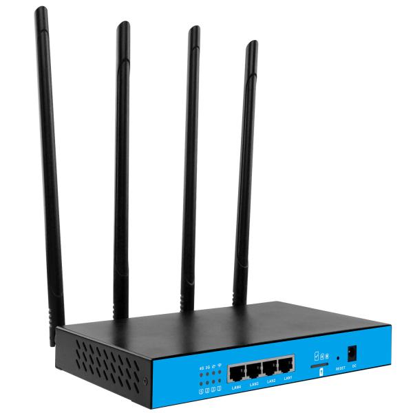 WPA 4G LTE Industrial Router , Wireless 4G LTE Router 300Mbps