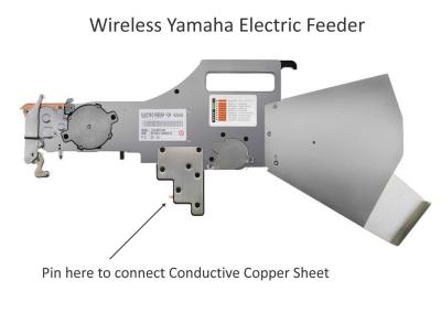 Wireless Yamaha Electric Feeder 8mm 12mm 16mm For DIY SMT Pick And Place Machine , Charmhigh SMT Machine