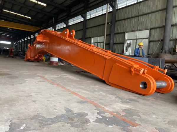 Excavator Long Reach Arm Hitachi 1200 Excavator Extension Digger Boom Stick Q355B Material 35 Meters