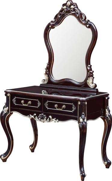 Luxury Antique Bedroom Makeup Wooden Dresser OY-ZT02