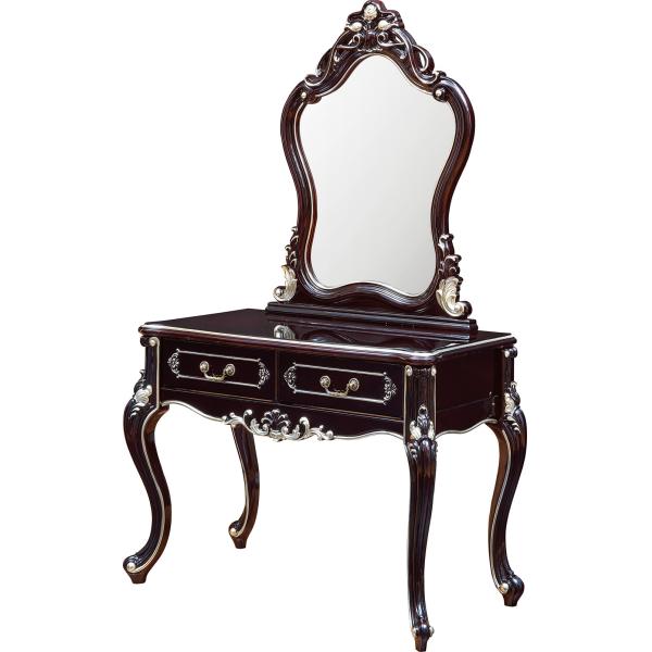 Luxury Antique Bedroom Makeup Wooden Dresser OY-ZT02