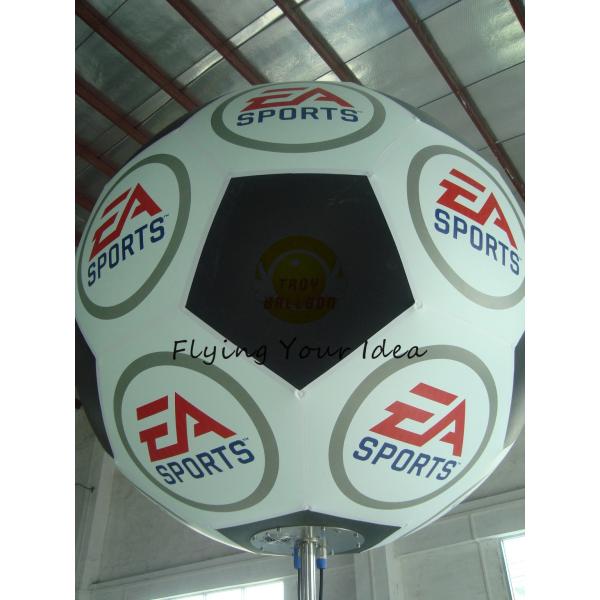 Impression gonflable de Digital de ballon d'éclairage de PVC 1.8m pour la célébration