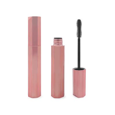 Cópia de seda 15g do tubo plástico vazio octogonal do rímel do rosa