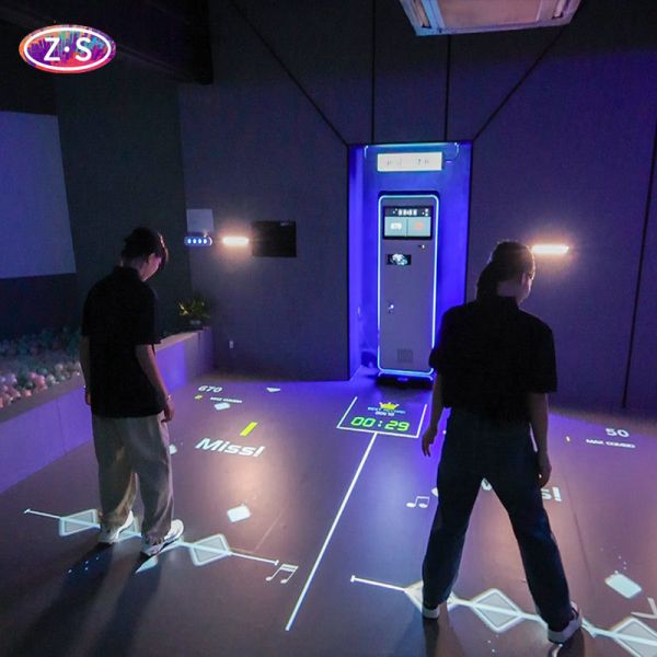 Immersive Learning Play and Motion Portable Interactive Projection Unit Technology