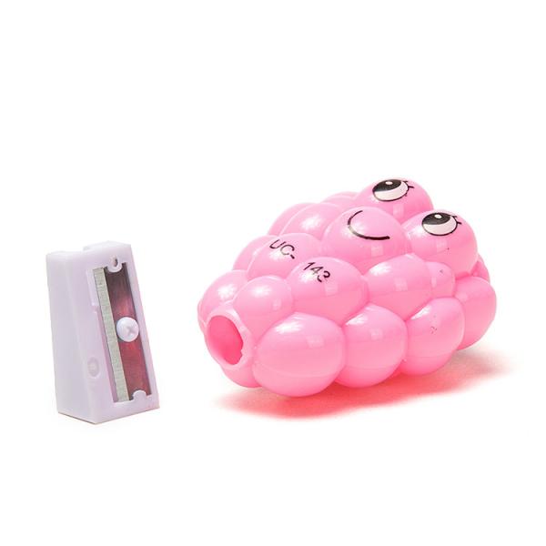 Colorful Smile Fruit Grape Art Pencil Sharpener Baby Toy