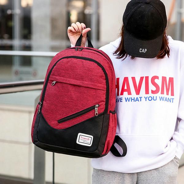 Wear Resistant Trendy School Backpacks For Teenage Girl Multi Colors Optional