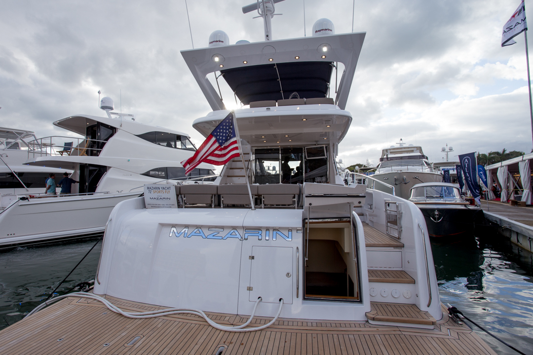 Elegant Design Leisure Motor Yacht Monohull Mazarin 72ft Motor Cruiser Boats