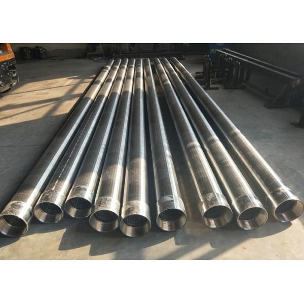 SS 304 Wedge Wire Water Wire Screens For Oil Wells