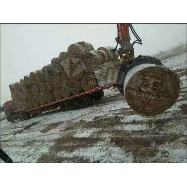 Timber Grab Hydraulic Log Grapple Wide Opening Jaws For 20 Ton Komatsu PC200 Excavator