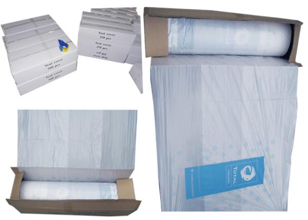 Clear Poly 130x80cm Recyclable Reusable Bags Disposable Car Seat Covers