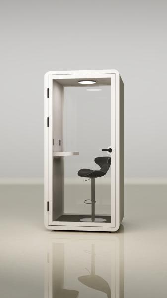 380kg Office Telephone Pods Cabin Custom Soundproof Office Booth For Open Offices