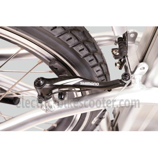 350 Watt Lightweight Fold Up Electric Bike 36V 15A Controller