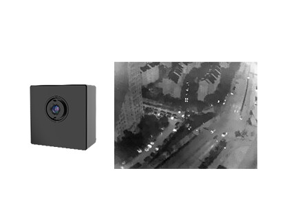 LWIR 256x192 Resolution 12μm Pixel Pitch Focus Free Infrared Camera Module for Security