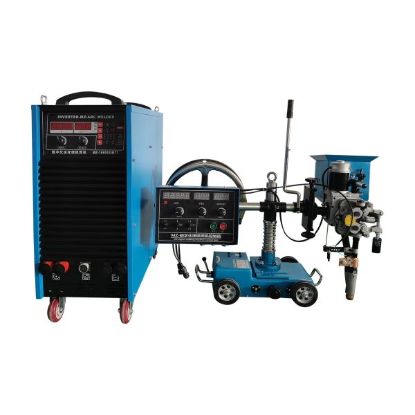 MZ-1250 Automatic Submerged Arc Welding welding Car with IGBT inverter for pipeline installation.
