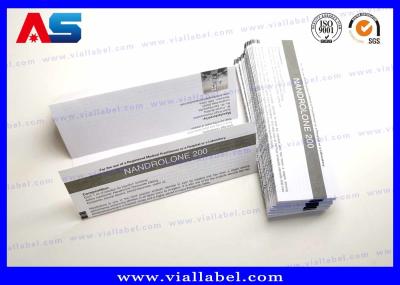 Custom Leaflet Printing Pharmaceutical Package Medication Specification For Tri-Tren 200 Peptide Oils