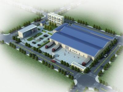 Construção de aço de aço da oficina da seção de H com o telhado da isolação das lãs de vidro