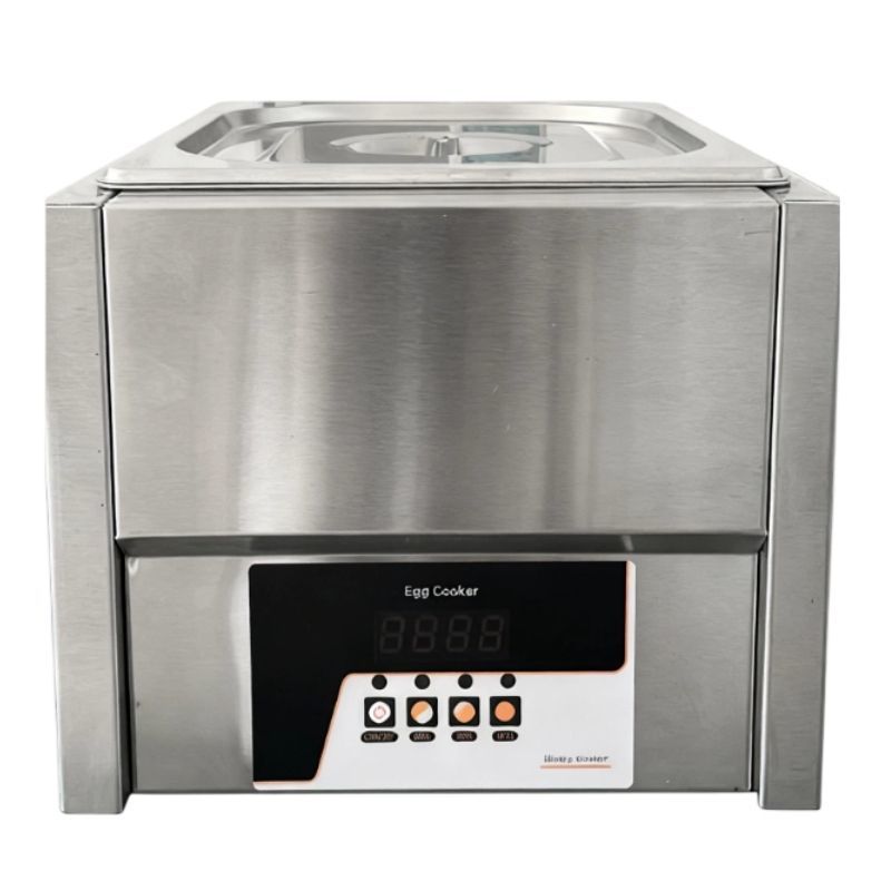 Commercial Egg Cooker Fast Soft Boiled Cooking Electronic Board Control for Airport Cafe