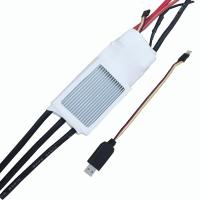 tamanho do ESC 8Khz 165*58*30mm do helicóptero de 16S 300A RC para o ar delicado