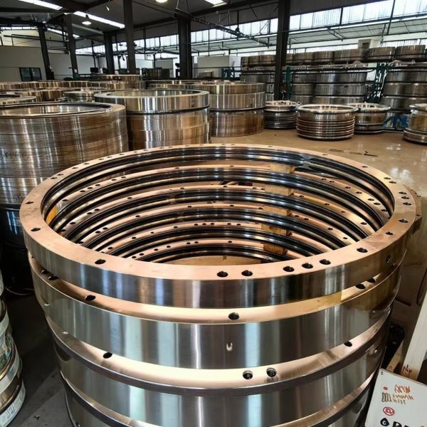 PC200-6 6D95 Crawler Excavator Parts Swing Bearing Slewing Bearing Komatsu Excavator Swing Mechanism Parts