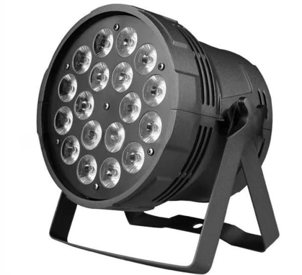 18 36 LED RGB Professional Party Plastic Flat PAR Light for Stage Disco Dance Floor