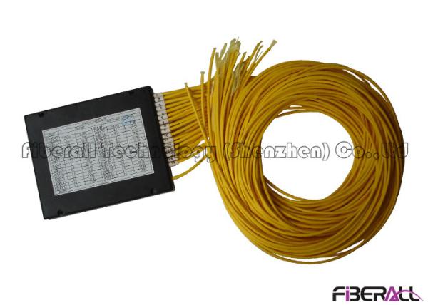 Low PDL 1x32 PLC Splitter With 2.0mm Cable , Optical Cable Splitter No Connector