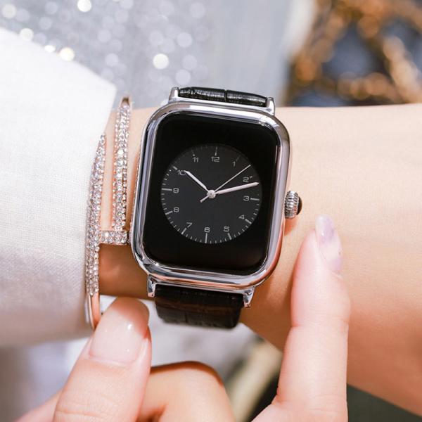 Square Shape Women Quartz Wrist Watch Wearproof Antiscratch 64g