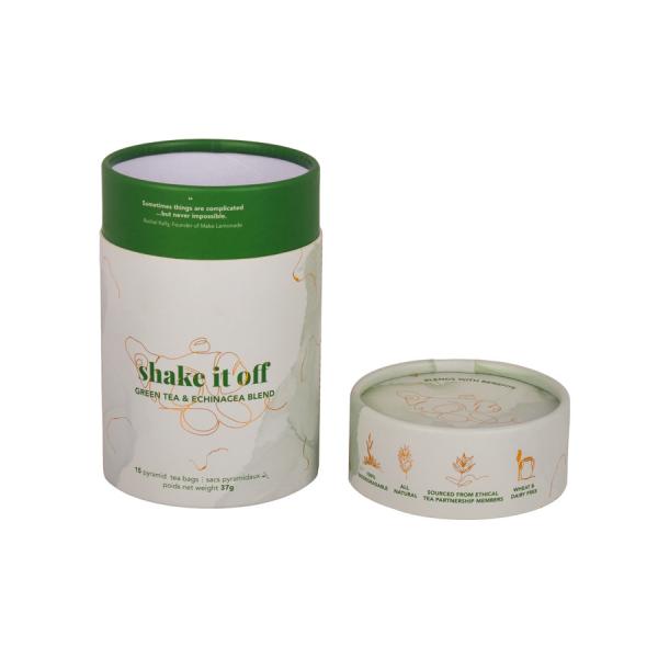 Customized 2mm Cardboard Paper Tube Circular Shape 10x15cm Size