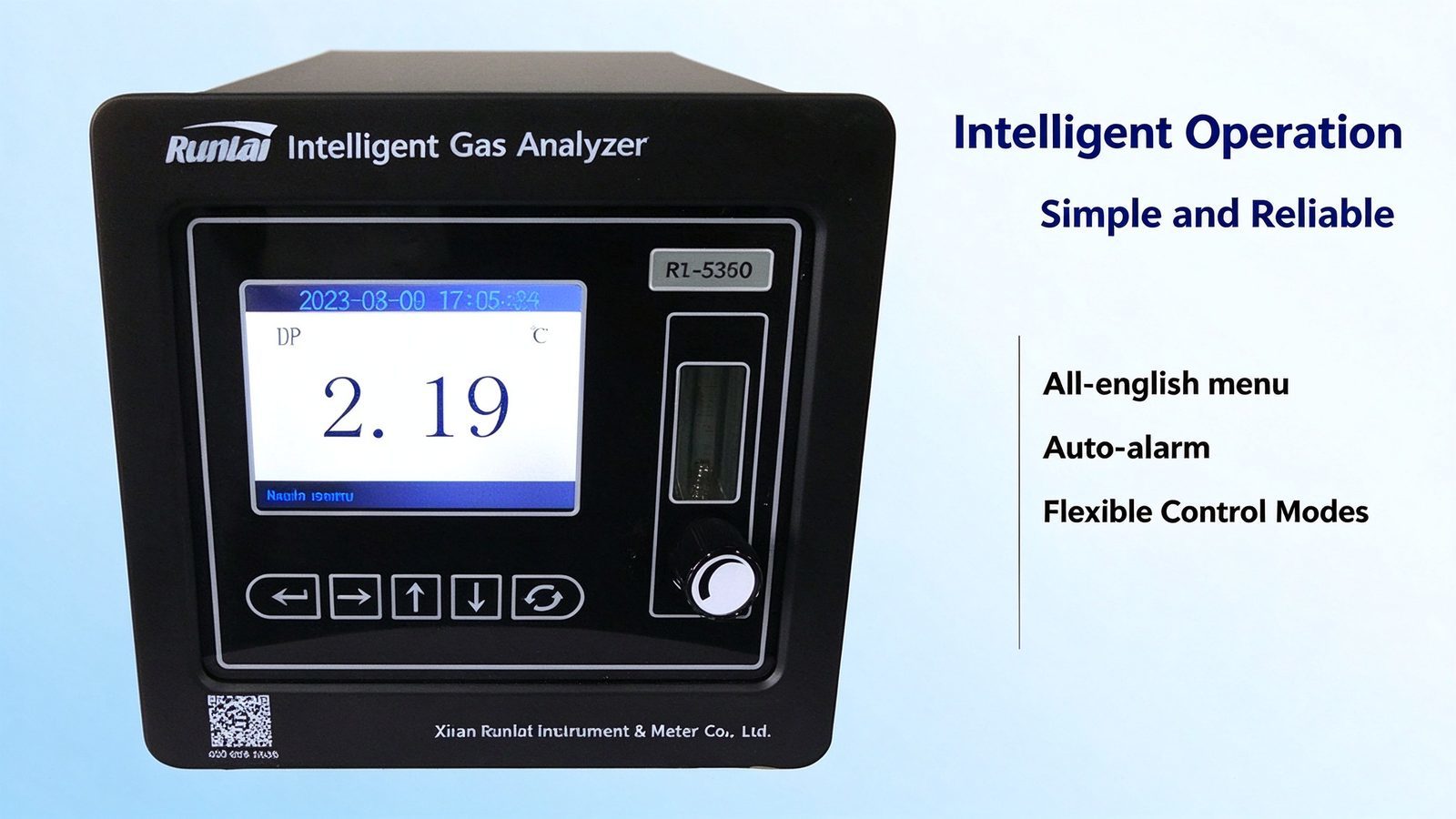 Metal Gas Dew Point Meter Trace Micro Water Analyzer In Industrial Gas Applications