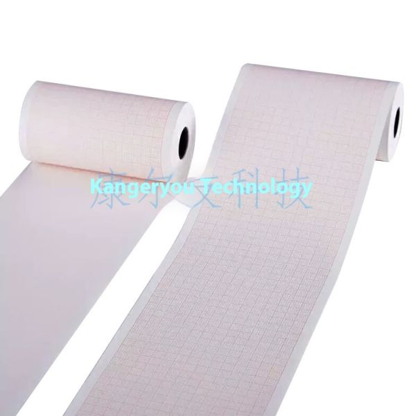 Kangeryou 80mm*20m CE Certified Class I Thermal Printing Paper for ECG Recording Medical Consumables