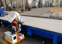 largura chanfrada de chanfradura da máquina 70mm da placa da alimentação 6400W automática