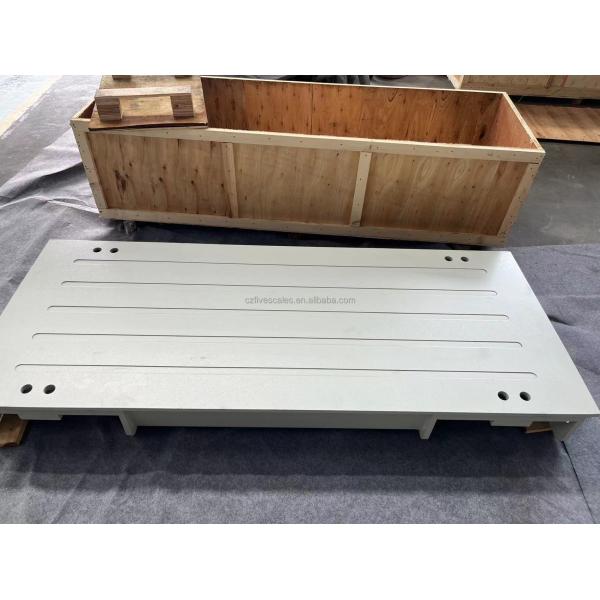 LCD Fixed Axle Scale Truck Vehicle Short Platform Weighing Scales 30ton 50t Capacity