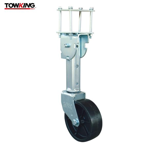 Side Wind 300Lb Marine Swivel Trailer Jack ISO9001 Certification