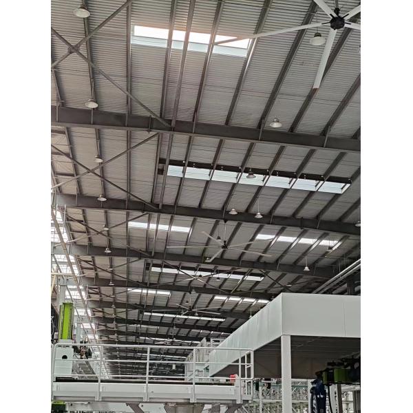 Solve Heat & Stagnant Air with 24ft HVLS Fans 