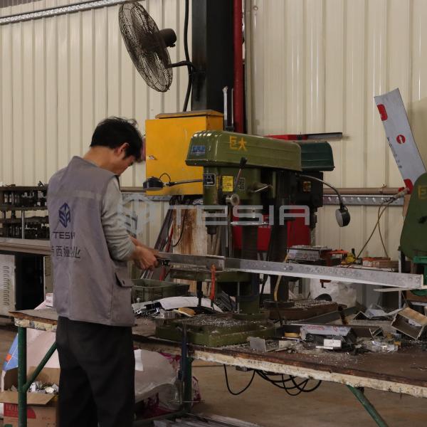 Роскошный готовый 20-футовый легкий стальной каркас расширяемый сборный дом-контейнер