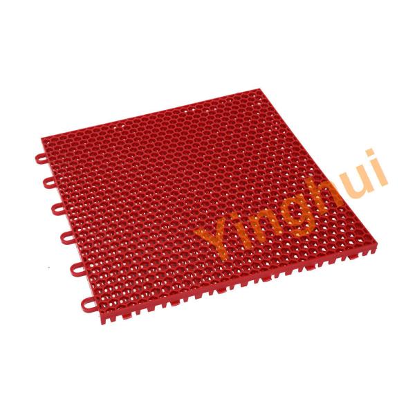 Portable Interlockable FIBA Approved Tiles Outdoor Volleyball Basketball Court Tiles Customized