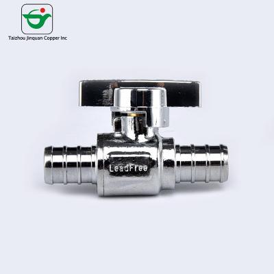 Dishwasher 3/8''X3/8 FEM Brushed Nickel Angle Stop Valve