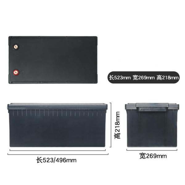 облегченная располагаясь лагерем батарея 12.8V 250Ah трейлеров LiFePo4 с Bluetooth