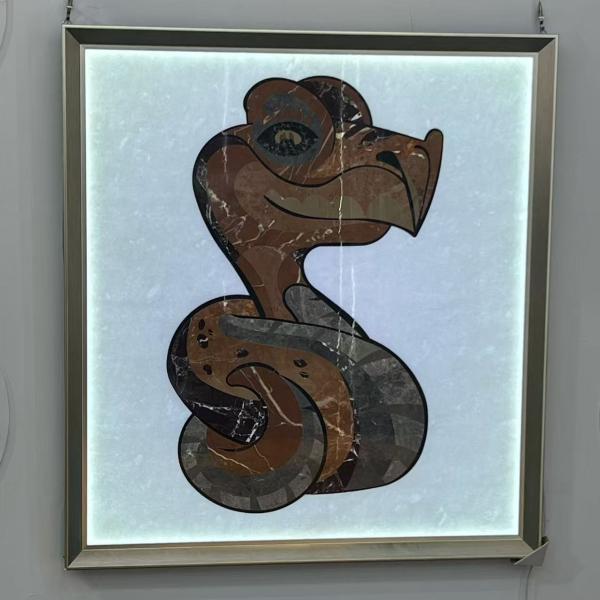 Handcrafted Natural Water Jet Mosaic Eco Friendly With Various Color