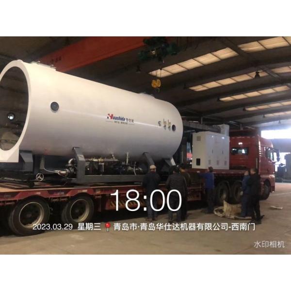 Insulated Pipe Production Line Vacuum Calibrating Method Machine