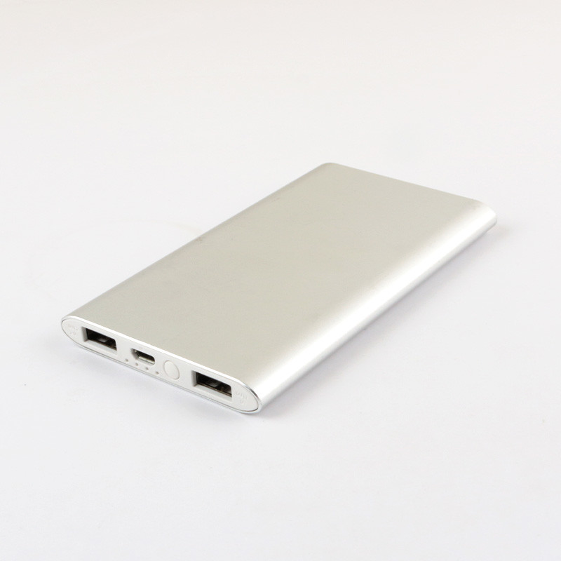Гравировать банк 5000MAH силы металла ЛОГОТИПА портативный с оптимизированным тепловыделением