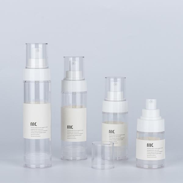 PP Material Skincare Airless Pump Bottle With Screen Printing Surface (MC-239)