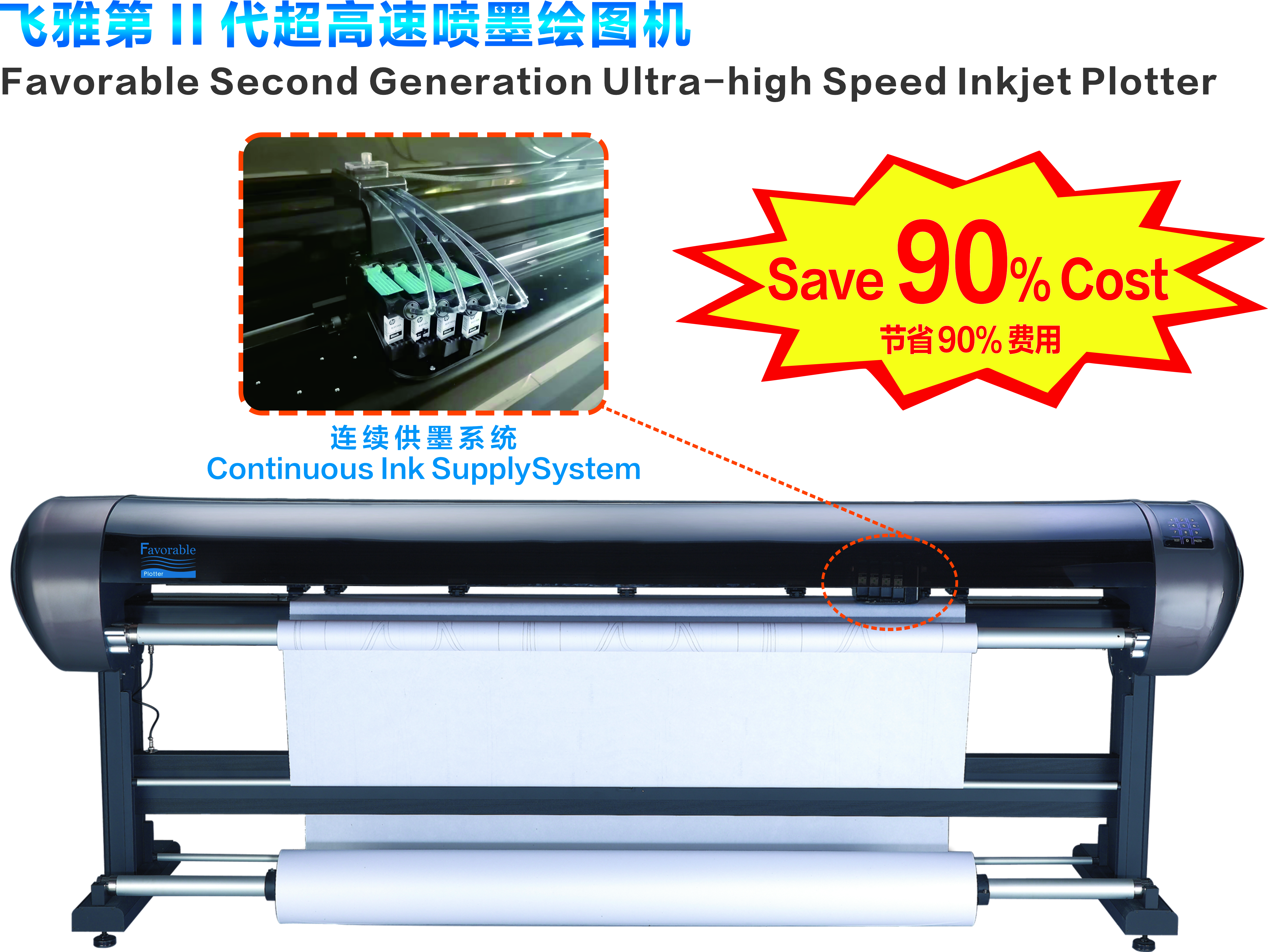 OEM белые нейлоновые бристлы, подходящие для режущих машин KM/Hashima