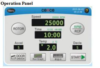 Cence Lab Centrifuge Machine Benchtop Centrifuge H2500R with Angle Rotors Available