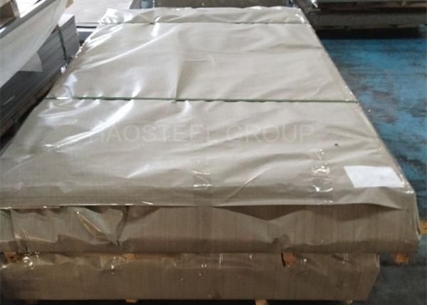 Plat laminé à chaud d'ASTM 316Ti 316H solides solubles, plaque de métal d'acier inoxydable de largeur de 1500mm