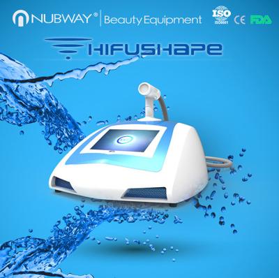 2017 new design portable HIFUSHAPE hifu slimming high intensity focused ultrasound machine