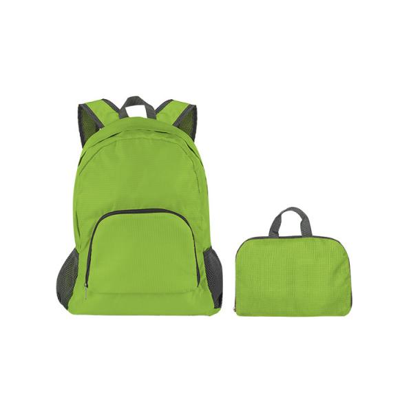 Ultralight Outdoor Sports Travel Back Pack with Custom Logo Print Pattern Zipper Closure