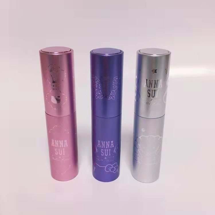 Выбитая бутылка дизайна 10ml 8ml бутылки брызг духов алюминия роскошная меняемая стеклянная