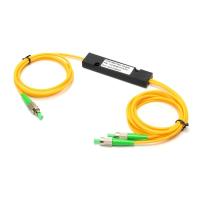 Modo do divisor da fibra do Plc das telecomunicações 1x2 único e multi modo