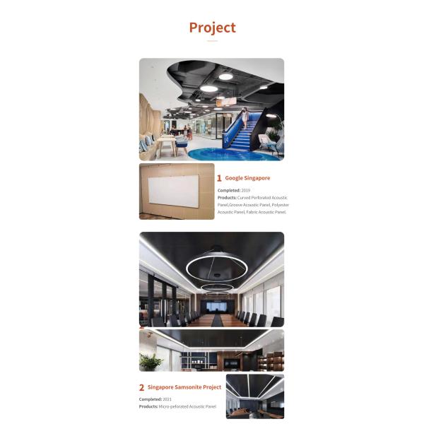 Редуцирующие шум ПЭТ декоративные акустические панели для потолка театральных залов